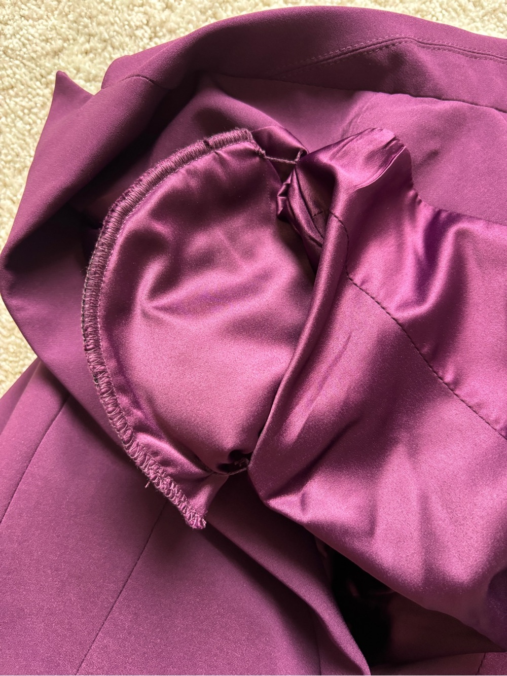 torrid Plum Purple Single-Button Blazer - Picture 13 of 13